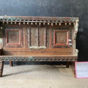 Antique Hand-Carved Damchiya Chest | Gujarat, India
