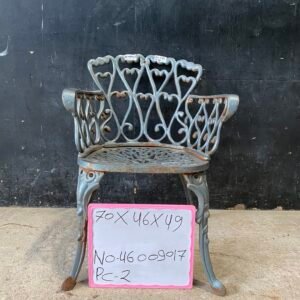 Vintage Cast Iron Garden Chair