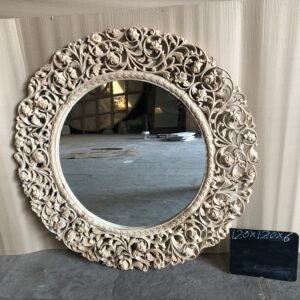 Hand-Carved Baroque Statement Mirror