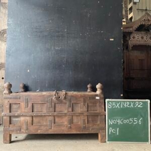 Antique Indian Wooden Chest