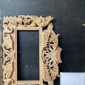 Hand-Carved Baroque Mirror Frame